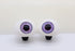 Glass Cabochon Iris Puppet Eyes - ORCHID - FurriFingers